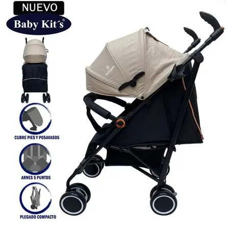 Compra Adesso Coche Bastón Baby Kits fiesta 5249 Beige
