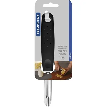Esclusivo Pelador de Papas Manual Tramontina de Polipropileno Negro 25627100