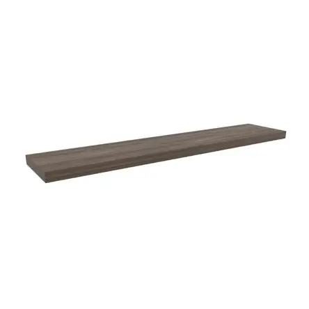 Repisa Flotante Melamina Coñac 120x25cm Tuhome Modelo WALL Acquista Ora