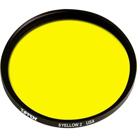 Tiffen 82mm Filtro de Vidrio Amarillo #8 para Películas en Blanco y Negro Offerta
