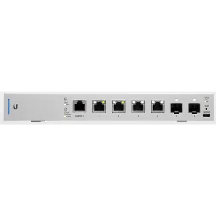 Fatto A Mano Ubiquiti Networks UniFi XG Switch Empresarial de 6 Puertos 802.3bt PoE++ - 4 Puertos PoE++, 2 Puerto