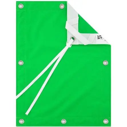 Subito Disponibile TRP WORLDWIDE Pantalla de Polipropileno Verde Óptico (6 x 6') - Acabado Cepillado para Edición Digit