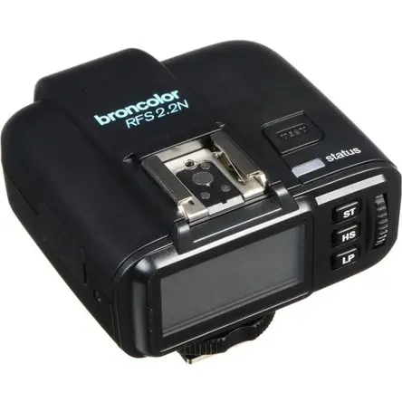 Transceptor Broncolor RFS 2.2 N para Nikon: Transmisor y Receptor, 2.4GHz, 99 Direcciones de Estudio Ultima Occasione