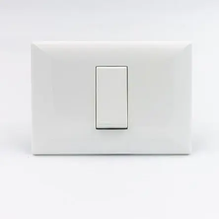 Prezzo Conveniente Interruptor Simple Sinthesi S22 Placa Blanca Y Dado Blanco