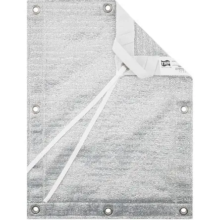 Occasione TRP WORLDWIDE Windbounce Fabric (Silver, 12 x 20')