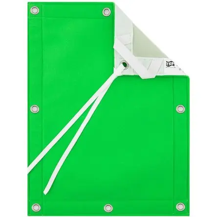 Offerta Speciale TRP WORLDWIDE Tela Optica Verde Tempo (12 x 12') - Ideal para Proceso de Clave en Postproducción, Ma