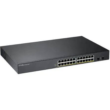 ZyXEL GS1900-24HPV2 Switch Gestionado PoE+ de 24 Puertos Gigabit con 2 Puertos SFP y Capacidad de Co Solo Oggi