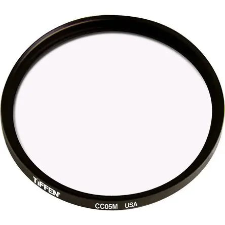 Quantità Limitata Tiffen 127mm CC05M Magenta Filter