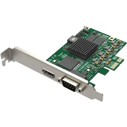 Tarjeta de Captura HDMI Magewell Pro Capture (1 Canal) - PCIe 2, 1 x HDMI, 1 x DB-9, Video Component Artigianale