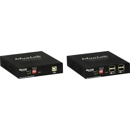 Transmisor MuxLab KVM y HDMI 1080p60 sobre IP PoE (330') - Compatible con 500770-RX, Punto a Punto y Nuova Collezione