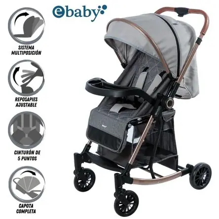 Coche Mecedora de Lujo BOUNCY Light Gray Scelto Dai Clienti