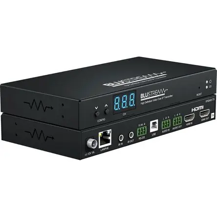 Prezzo Basso Transmisor de Video HD Blustream IP50HD-TX Contractor Series: HDMI, IR, RS-232 & KVM sobre Cat, Tran