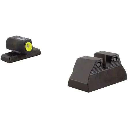 Affare Trijicon H&K USP Compact Conjunto de Mirillas Brillantes y Resistentes para la Noche (Amarillo)