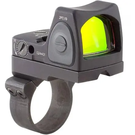 Ultima Occasione Trijicon RM07 RMR Tipo 2 Visor Reflex LED Ajustable con Montura RM36 (Punto Rojo de 6.5 MOA, Negro M