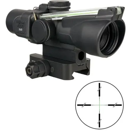 Trijicon 2x20 ACOG Compact Riflescope con Iluminación Dual (Retícula de Cruce Verde) - Iluminación d Prezzo Conveniente