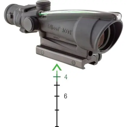 Prezzo Scontato Trijicon ACOG 3.5x35 con Montura TA51 - Visor Dual Chevron Verde M193, Iluminación Tritio/Óptica, Le