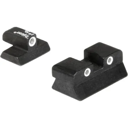 Trijicon Bright & Tough Night Sight para Browning Hi-Power (Lámparas Frontales Verdes, Traseras Amar Acquista Ora