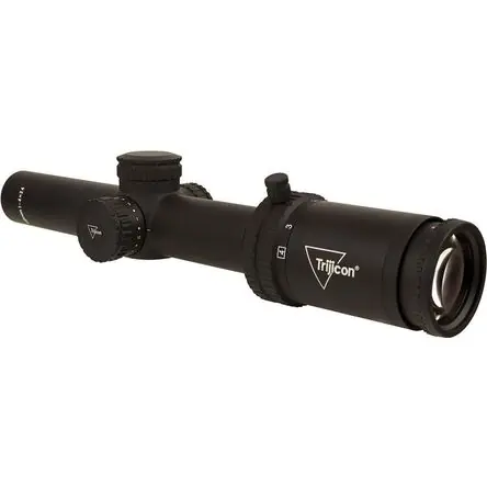 Più Venduto Trijicon 1-4x24 Credo Riflescope (Retícula Verde BDC Círculo Segmentado) - 2º Plano Focal, Iluminaci