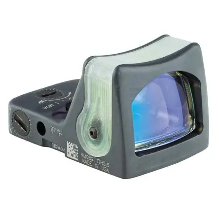 Alta Qualità Trijicon RM05 Visor Reflex Dual Iluminado RMR (Retícula Verde 9 MOA, Gris Francotirador) - Óptica de