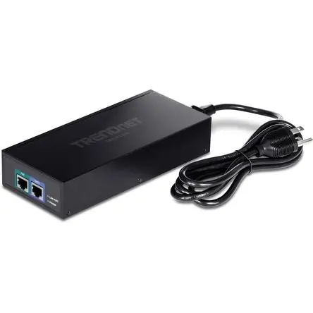 Saldi TRENDnet -319GI Inyector PoE++ 10G - 90W, 10 Gb/s, Plug-and-Play, Montaje en Pared, Fuente de Pod