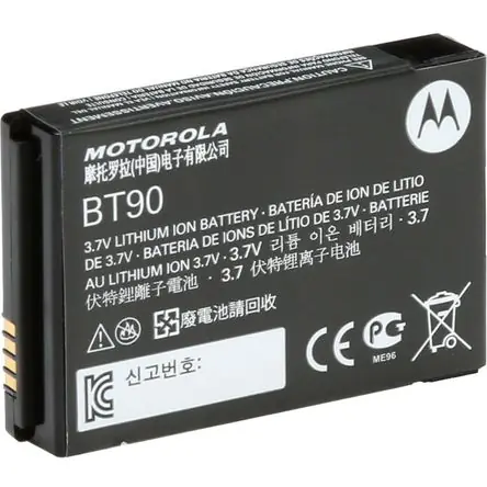 Top Qualità Batería de Reemplazo Motorola BT90 para Radios CLPe-Series (Recargable, 1800mAh)