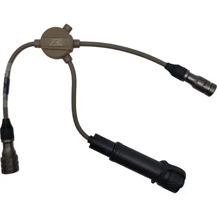 Adaptador de Cable In-Line para Batería AA Silynx Communications con Conector Rápido de Metal (MQDC) Premium