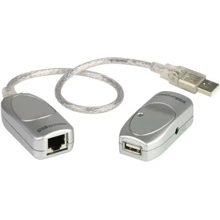 ATEN UCE60 Extensor USB: Soporte Multiplataforma, Transceptores USB 1.1 Integrados, Indicadores LED, Compra Adesso