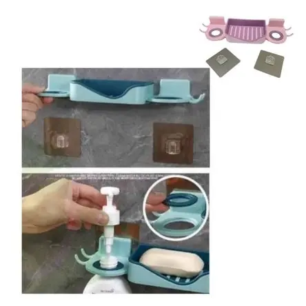 Occasione Jabonera para Baño Rosa Pack x 3