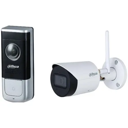 Dahua Technology DHI-DB11 2MP Videoportero Wi-Fi con Cámara Bullet Exterior Wi-Fi N41BD42-W 4MP - Re Ordine In Blocco