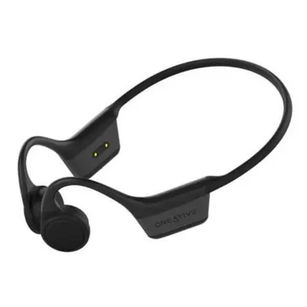 AUDIFONO CREATIVE OUTLIER FREE MINI CONDUCTION INALAMBRICO BT NEGRO Fatto A Mano
