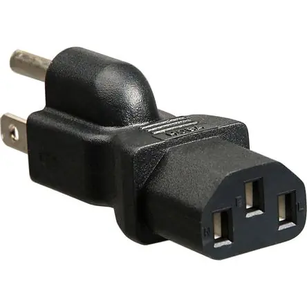 Adaptador Hosa Technology PWA-421 de Edison a IEC C13 con conexión a tierra Autentico