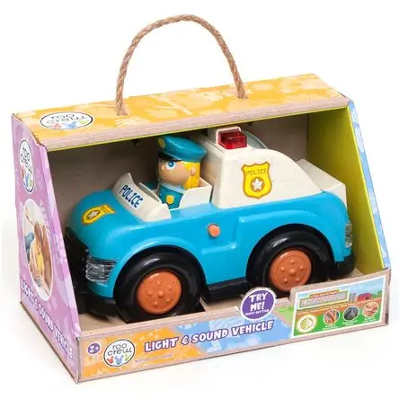 Ultime Pezzi Vehiculos Roo Crew Mini Carro Policía con Luces y Sonidos