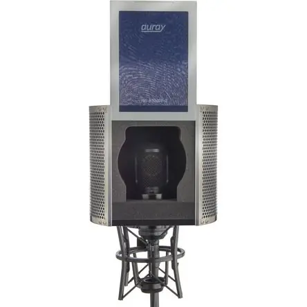 Auray ISO-ARMOR-2 Cámara de Aislamiento para Micrófono: Reduce Ruido Ambiental y Reflexiones, Sonido Moderno