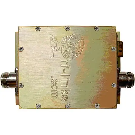 Soddisfatti O Rimborsati Amplificador RF Lineal AB de Alta Ganancia para TV UHF - 60W, 400-530 MHz, 27 dB de Ganancia Máxima,