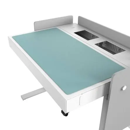 Alfombrilla de Escritorio Heckler para Heckler Lectern 4U (Aquavert) - Linóleo Premium, Acabado Mate Compra Adesso