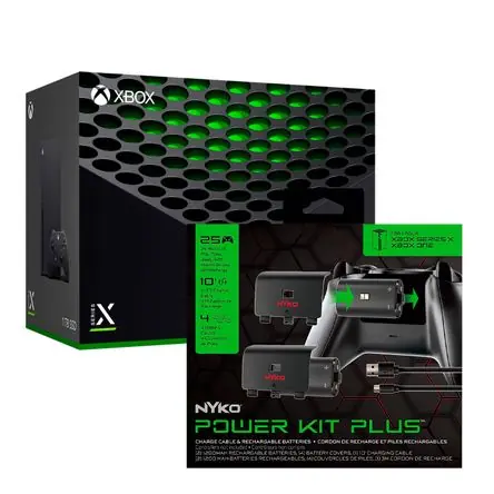 Consola Xbox Series X + Nyko Power Kit Plus Certificato