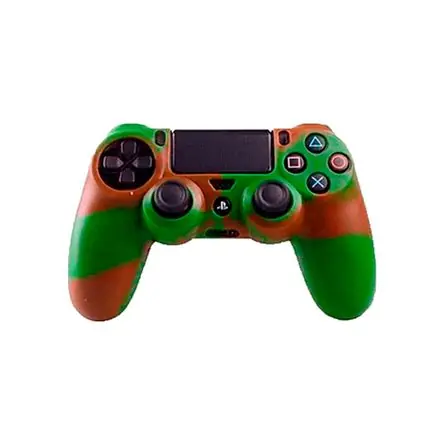 Silicone Case Tay Day Marron-Verde Playstation 4 Compra Oggi Stesso