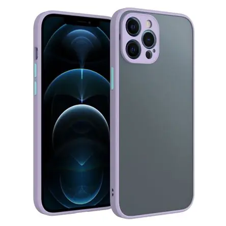 Case Funda Mate Antishock iPhone 12 Pro Max - Lila Compra Oggi Stesso
