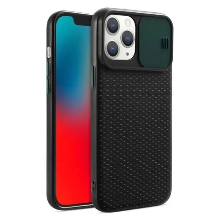Case Funda Camshield Antishock iPhone 12 Mini - Verde Professionale