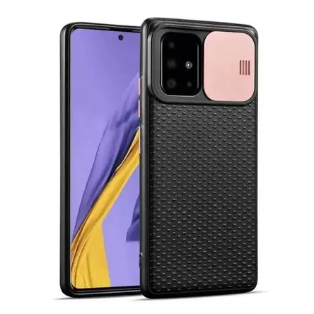 Must-Have Case Funda Camshield Antishock Compatible con Samsung A51 - Rosado