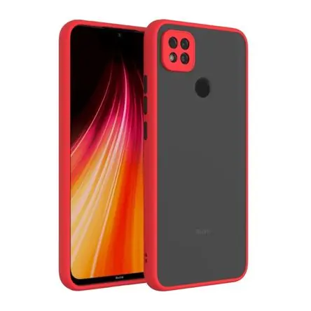 Occasione Imperdibile Case Funda Mate Antishock Compatible con Xiaomi Redmi 9C - Rojo