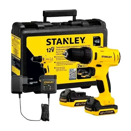 Di Marca Atornillador Stanley SCD121S2K-B2 12V