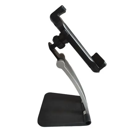 Super Prezzo Porta Celular Soporte de Mesa Holder Celular Tablet Ajustable Negro Q8