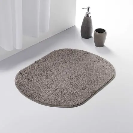 Piso de Baño Poliéster Orange Gris de 60x45cm Originale