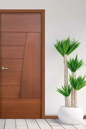 Puerta principal Kallpa Ced 75cm + marco + 4 bisagras Dimfer A Buon Prezzo