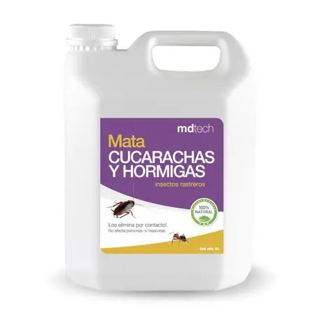 All’Ingrosso Líquido mata cucarachas y hormigas 4 litros Mdtech