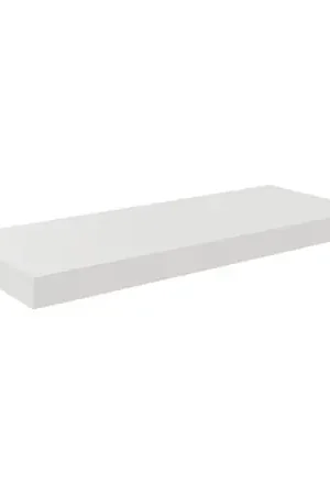 Repisa flotante 60x23.5 color Blanco Spaceo Occasione Imperdibile