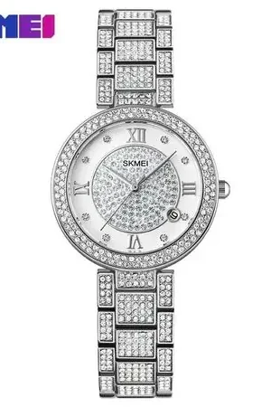 Offerta Del Giorno RELOJ SKMEI 1739 DIAMOND NUMEROS ROMANOS PLATEADO CORREA ACERO - Reloj Skmei 1739 Diamond Numeros Romanos Plateado Correa Acero Talla única