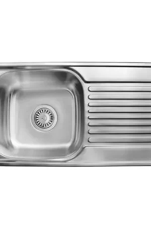 Lavadero 1 poza 80x43.5x18cm con desague Push Trampa Metusa Prezzo Ridotto