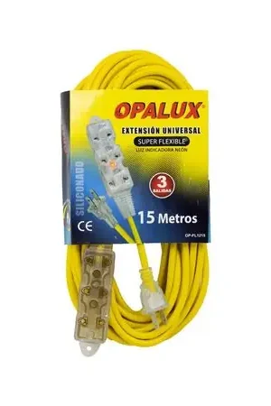 Garanzia Inclusa Extensión Universal Siliconada 15M OP-FL1215 OPALUX